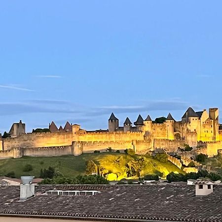 Appartement L'Oliveraie - La Cite Plein Les Yeux カルカソンヌ エクステリア 写真